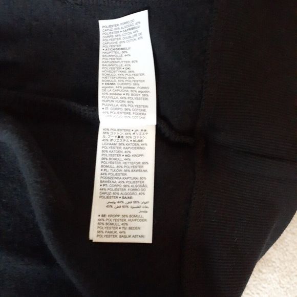 Marvel Black Panther Amazon Essentials Full Zip Up Hoodie Black NWT Adult XSmall - Picture 8 of 15